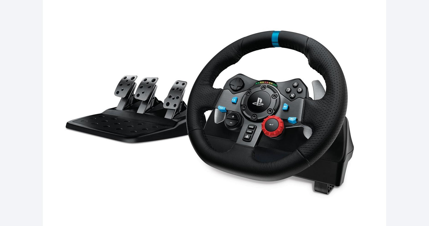 Logitech G923 TRUEFORCE Racing Wheel and Pedals for PlayStation 5